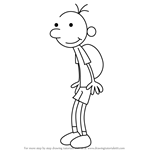 How to Draw Gregory Heffley from Diary of a Wimpy Kid