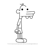 How to Draw Manny Heffley from Diary of a Wimpy Kid