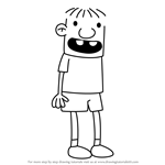 How to Draw Rowley Jefferson from Diary of a Wimpy Kid