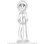 How to Draw Brandon Roberts from Dork Diaries