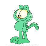 How to Draw Ivy from Garfield