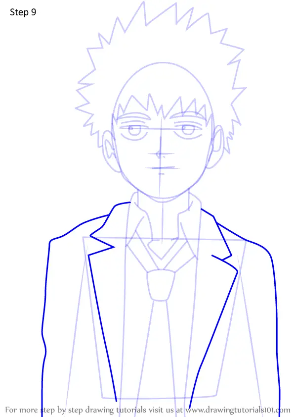 Learn How to Draw Teruki Hanazawa from Mob Psycho 100 (Mob Psycho 100 ...