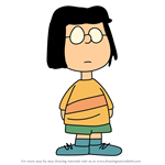 How to Draw Marcie from Peanuts