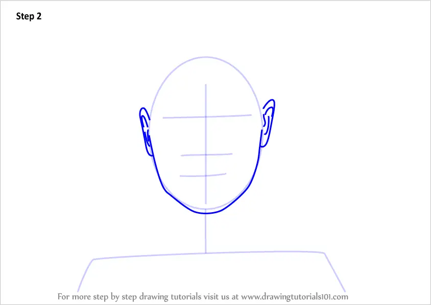 Learn How to Draw Female Face with Neck (Face) Step by Step : Drawing ...