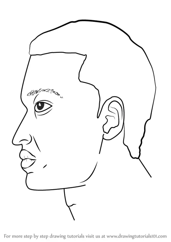 Learn How to Draw Face From the Side (Face) Step by Step ...