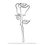 How to Draw a Rose Easy