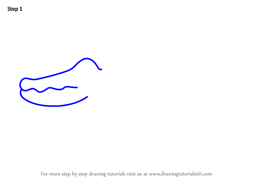 Learn How to Draw an Alligator for Kids (Animals for Kids) Step by Step