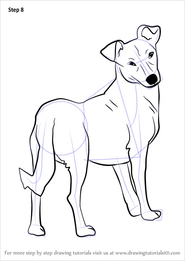 Learn How to Draw a Cute Dog (Animals for Kids) Step by Step : Drawing  Tutorials