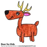 How to Draw a Deer for Kids