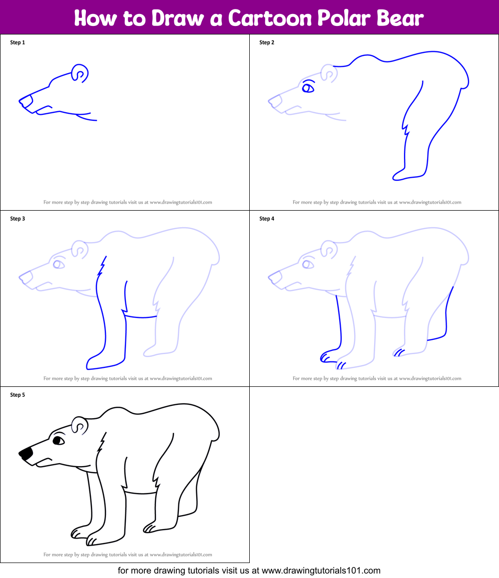 Amazing Step By Step How To Draw A Polar Bear of the decade Learn more here 