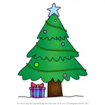 How to Draw Christmas Tree