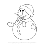 How to Draw Snowman