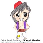 How to Draw Kawaii Aladdin