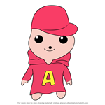 How to Draw Kawaii Alivin from Alvin and the Chipmunks