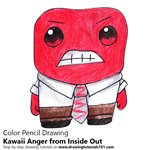 How to Draw Kawaii Anger from Inside Out