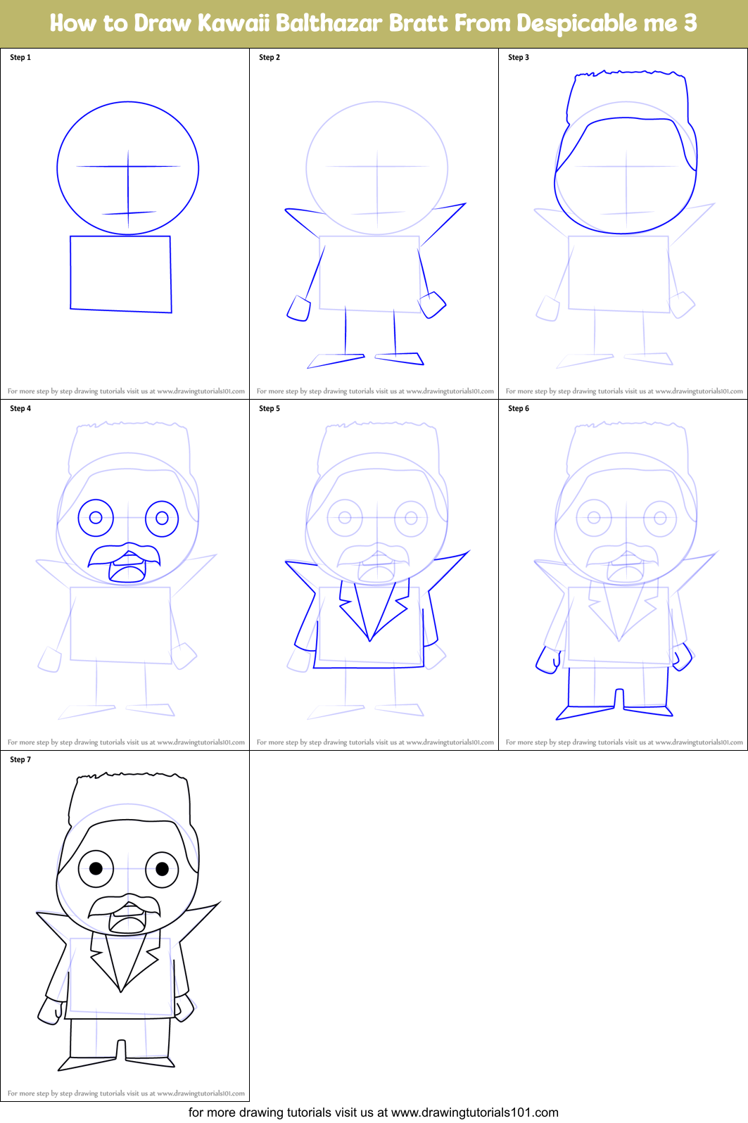 how-to-draw-kawaii-balthazar-bratt-from-despicable-me-3-printable-step