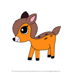 How to Draw Kawaii Bambi