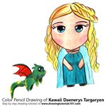 How to Draw Kawaii Daenerys Targaryen