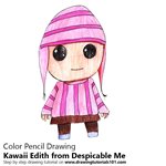 How to Draw Kawaii Edith from Despicable Me