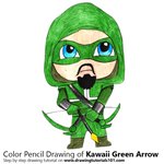 How to Draw Kawaii Green Arrow