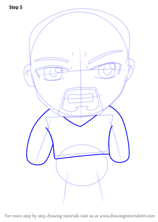 Learn How to Draw Kawaii Luke Cage (Kawaii Characters) Step by Step ...