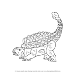 How to Draw Ankylosaurus