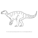How to Draw a Iguanodon