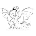 How to Draw a Baby Dragon for Kids