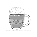 How to Draw Beer Mug