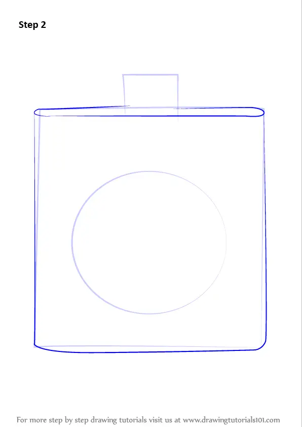 Learn How to Draw a Biohazard Flask (Everyday Objects) Step by Step