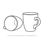 How to Draw Coffee Mugs