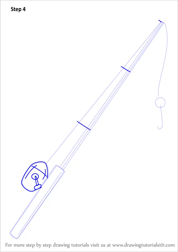 Featured image of post Fishing Rod Drawing Easy Polish your personal project or design with these fishing rod transparent png images make it even more personalized and more attractive