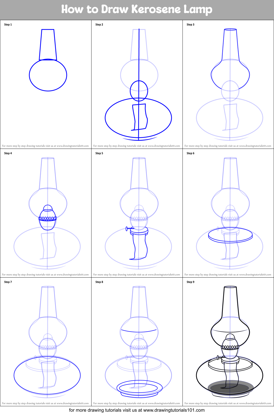 Camping Oil Lamp Drawing High-Res Vector Graphic - Getty Images