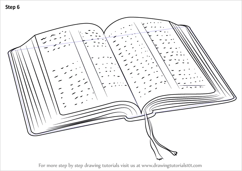 Open Book. Vector Sketch Illustration 51798755 - Megapixl