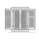 How to Draw Open Window