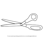 How to Draw a Scissor