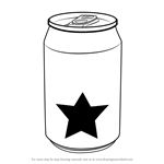 How to Draw a Soda Can