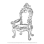 How to Draw a King's Chair