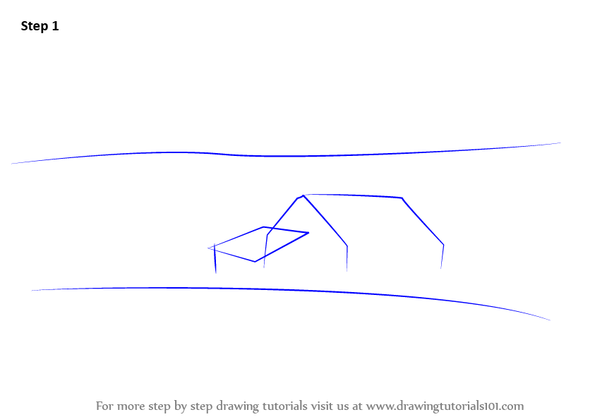 Learn How to Draw a Barn (Houses) Step by Step : Drawing Tutorials
