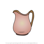 How to Draw Jug Utensils