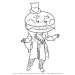 How to Draw Mayor McCheese