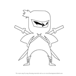 How to Draw Ninja for Kids