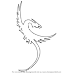 How to Draw a Dragon Tattoo