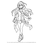 How to Draw Kokone from Vocaloid