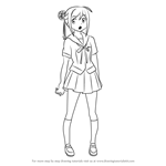 How to Draw Masaoka Azuki from Vocaloid