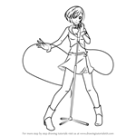How to Draw MEIKO from Vocaloid