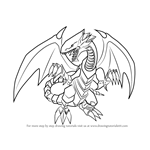 How to Draw Blue-Eyes White Dragon from Yu-Gi-Oh! Official Card Game