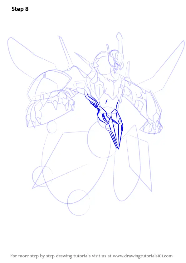 How to Draw Clear Wing Synchro Dragon from Yu-Gi-Oh! Official Card Game ...