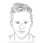 How to Draw Brooklyn Beckham