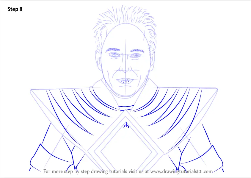 Learn How to Draw Jason David Frank Celebrities Step by 